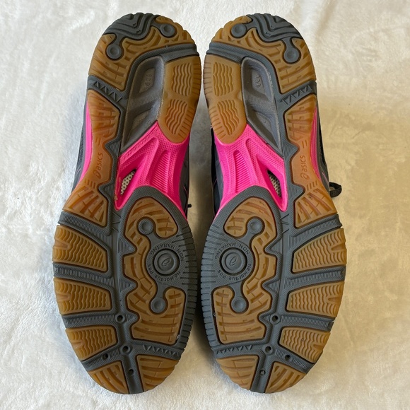 ASICS Gel-1150V Volleyball Shoe Womens Size 9 Gray & Pink Athletic Sneaker - Picture 8 of 11